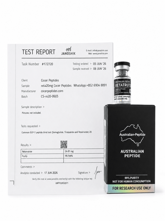 Retatrutide 20mg Research Peptide