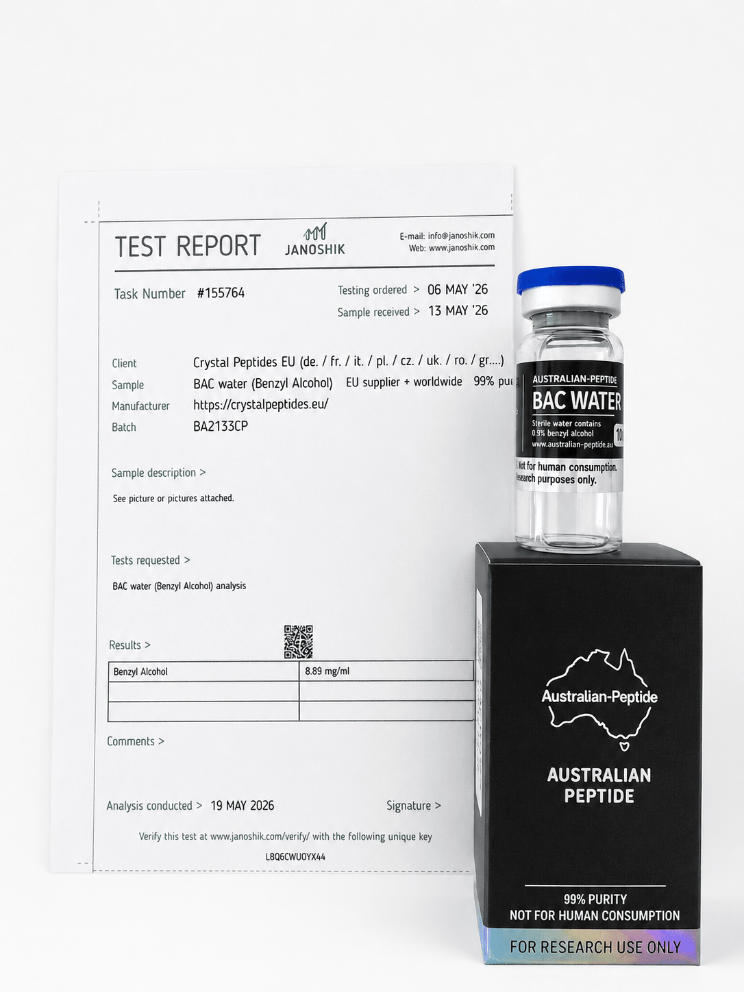 Bacteriostatic Water 10ml