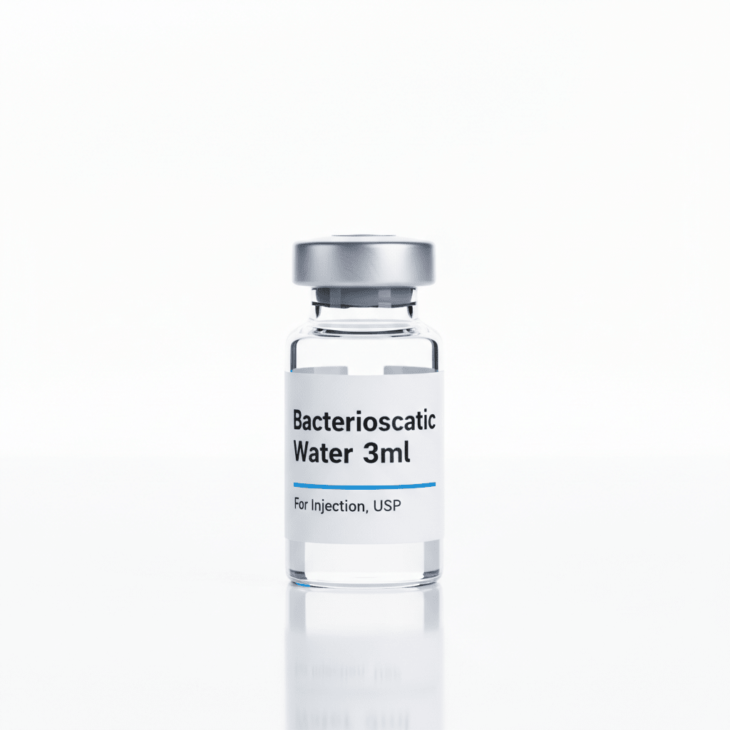 Bacteriostatic Water (BAC Water) | 3ml - Australian - peptide