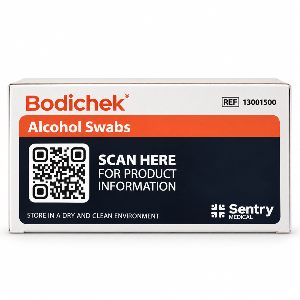 Bodichek Alcohol Swabs 200 Pack | 70% Isopropyl Alcohol - Australian Peptide