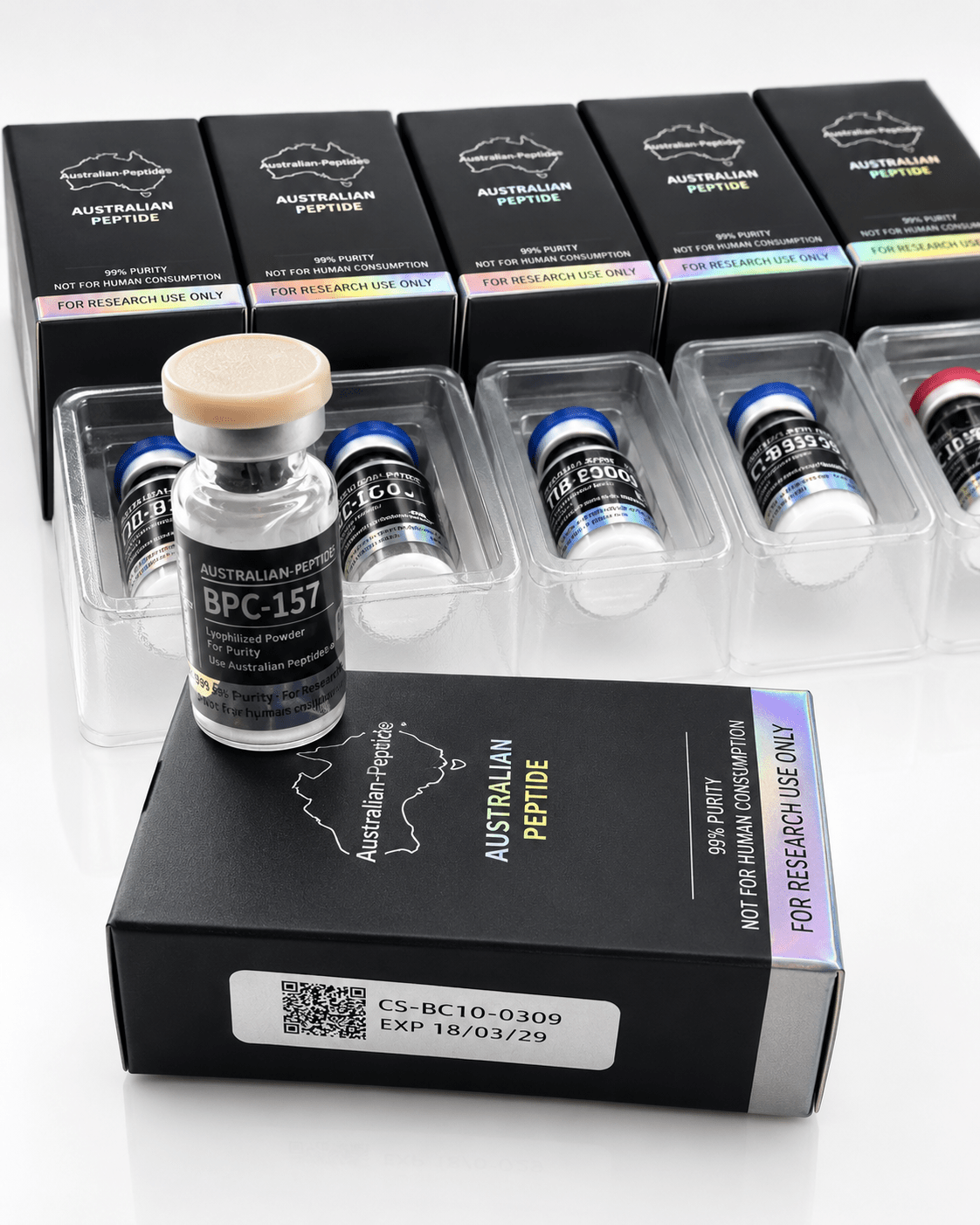 BPC-157 10mg Research Peptide | Research Grade - Australian-peptide