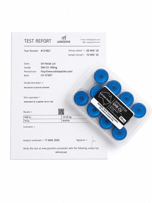 GHK-Cu 100mg — Bulk 10-Pack Pre-Order - Australian-peptide