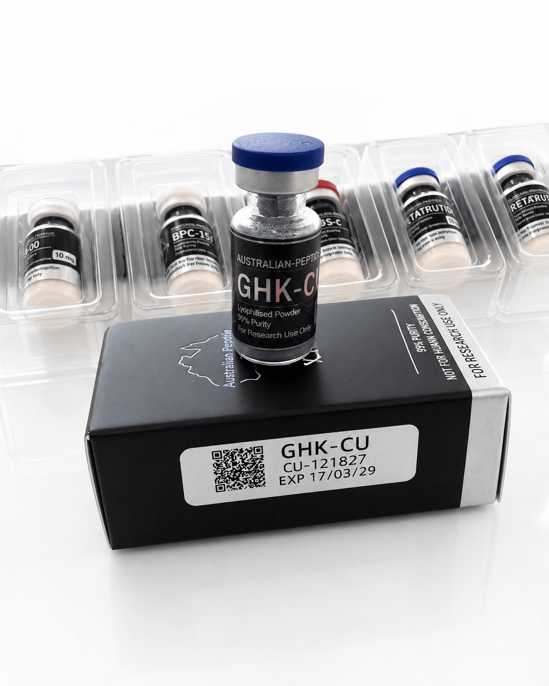 GHK-Cu 100mg Research Peptide | Research Grade - Australian-peptide