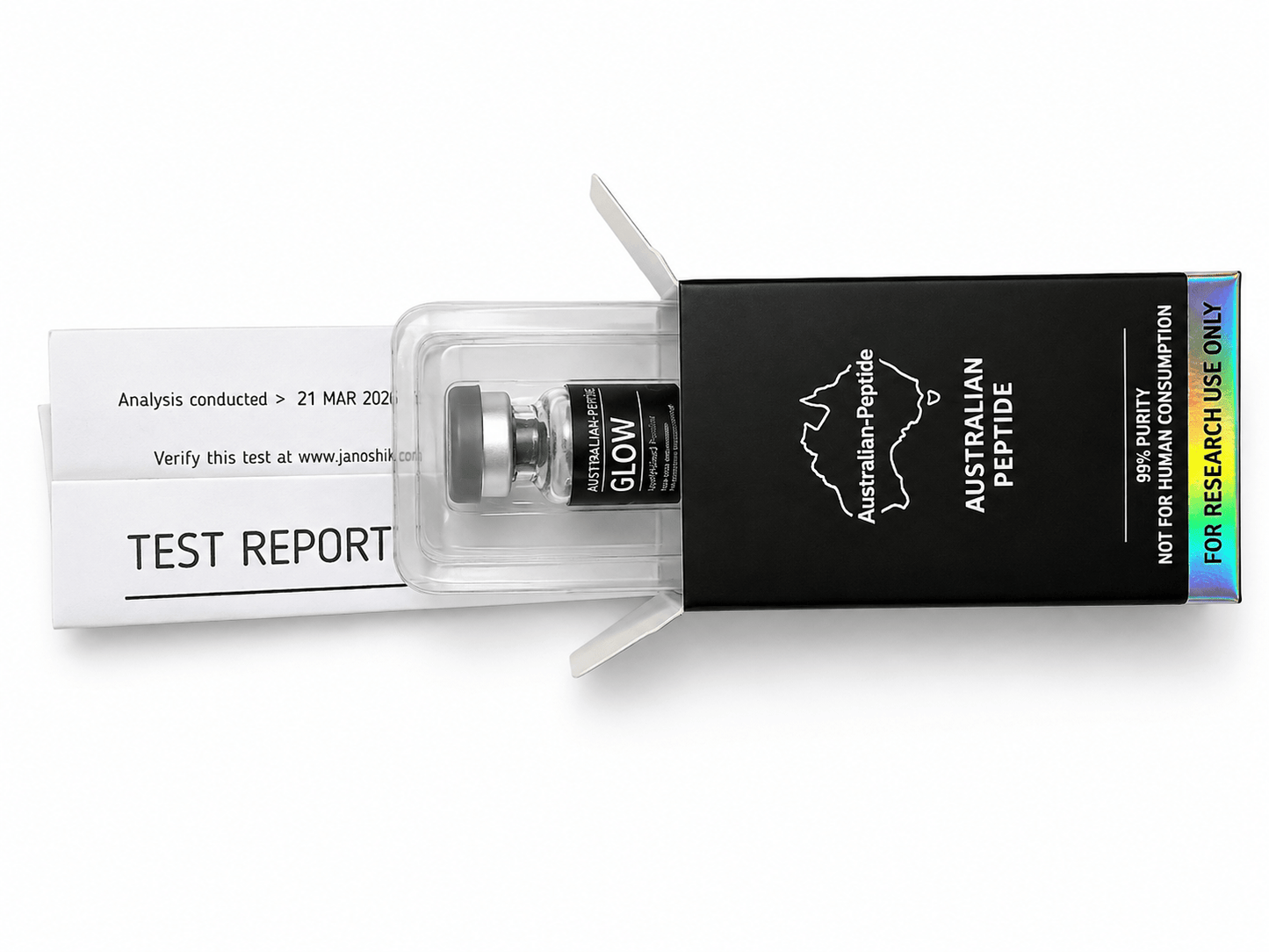 GLOW 70mg Research Peptide Blend