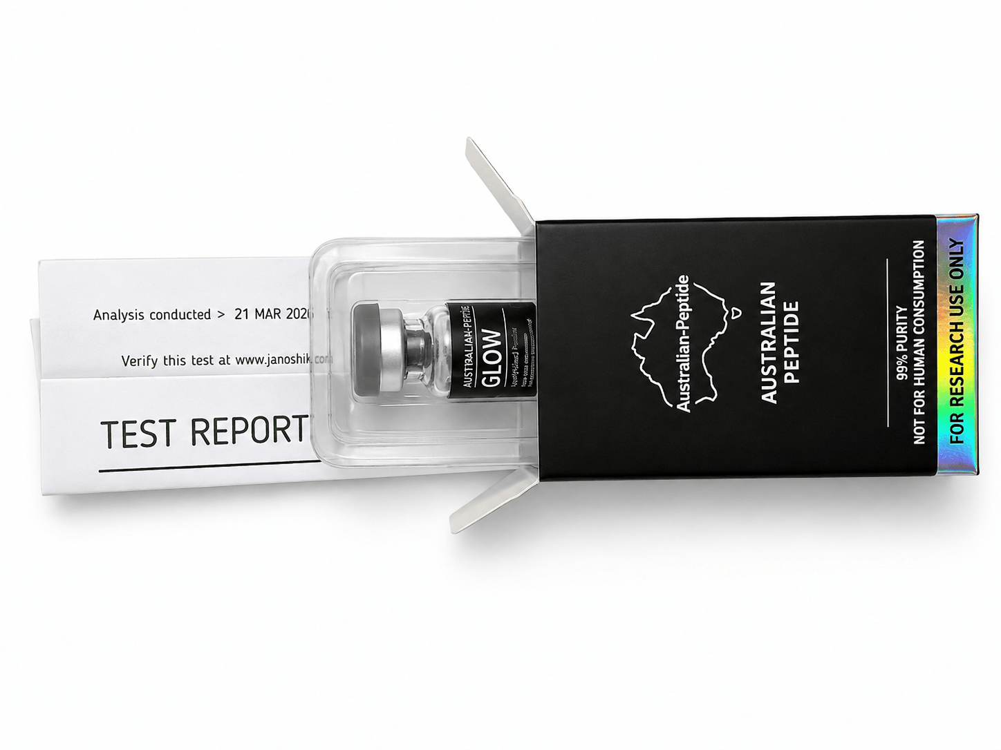 GLOW 70mg Research Peptide Blend