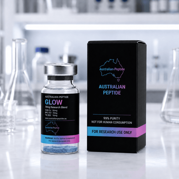 GLOW 70mg Research Peptide Blend - Australian-peptide