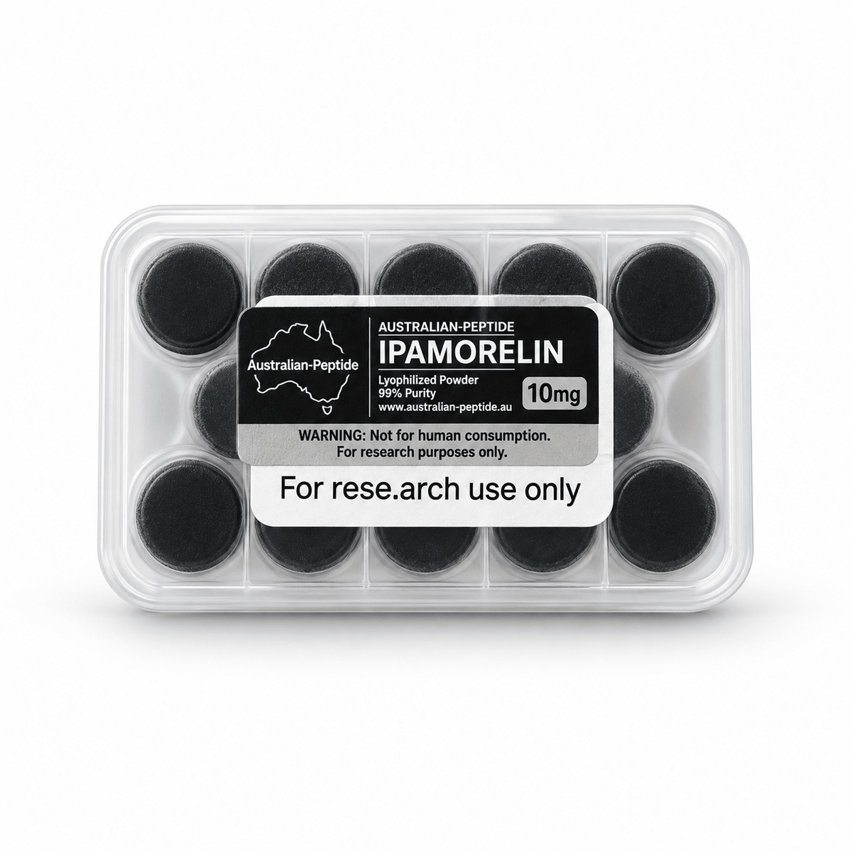 Ipamorelin 10mg — Bulk 10-Pack Pre-Order - Australian-peptide
