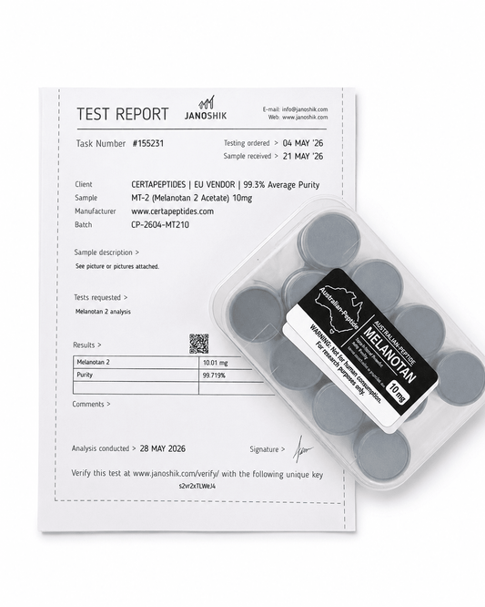 MT-2 10mg — Bulk 10-Pack Pre-Order - Australian-peptide