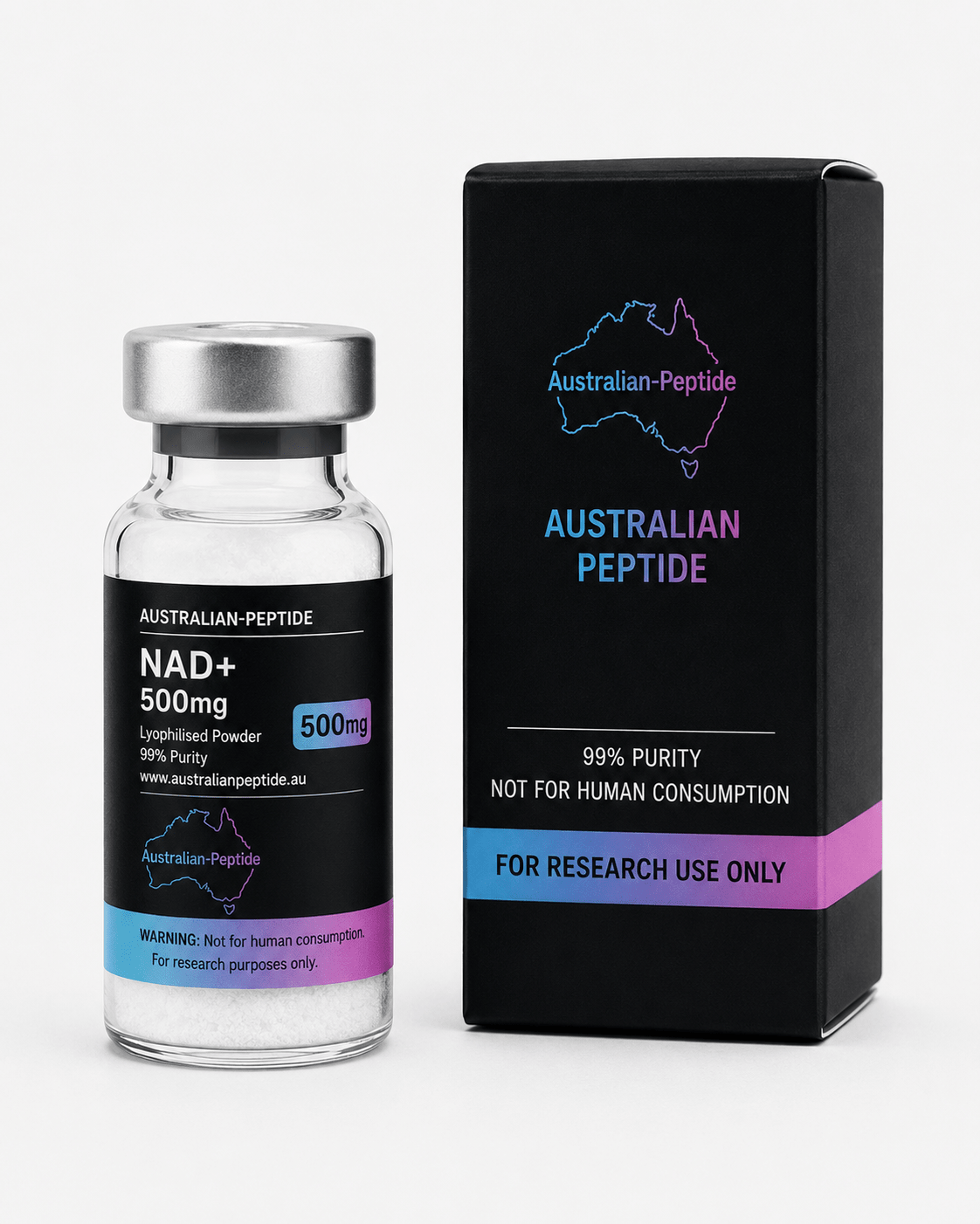 NAD+ 500mg – Research Use Only - Australian-peptide