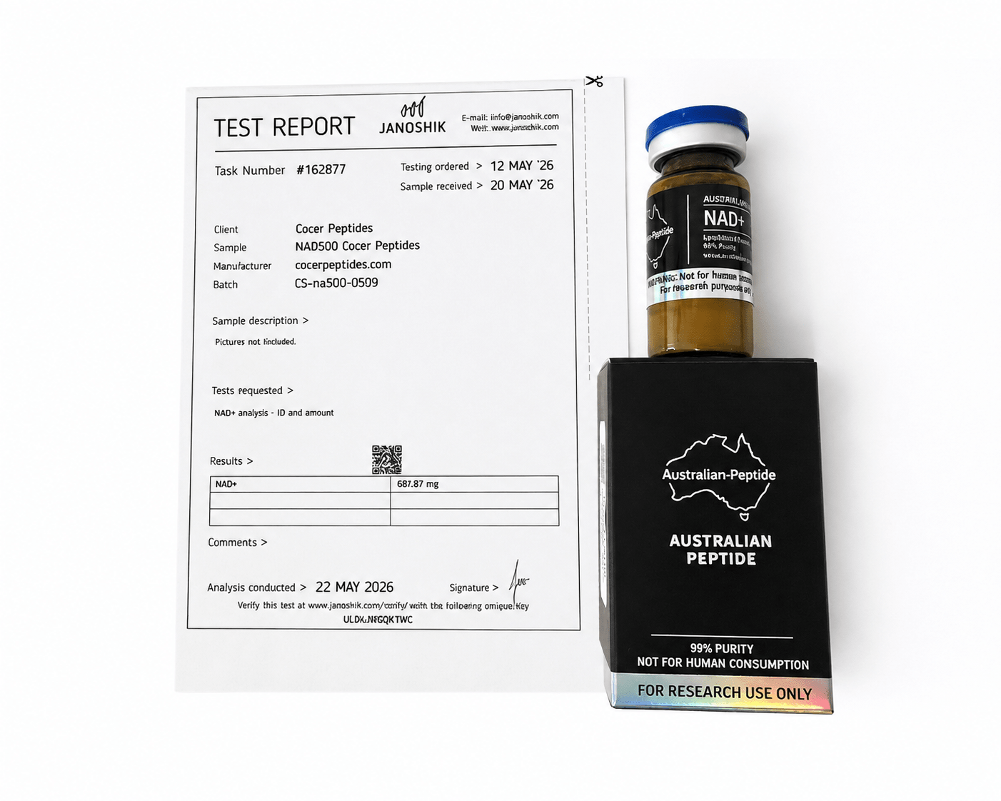 NAD+ 500mg Research Product