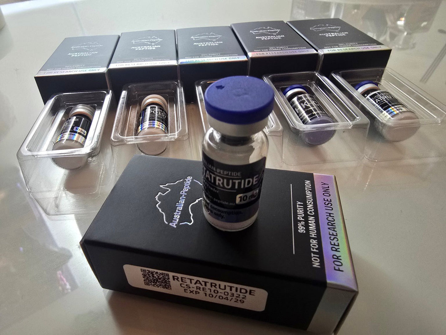 Retatrutide 10mg Research Peptide | Research Grade - Australian-peptide