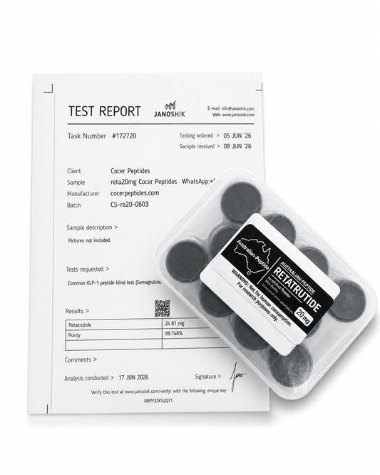 Retatrutide 20mg — Bulk 10-Pack Pre-Order - Australian-peptide
