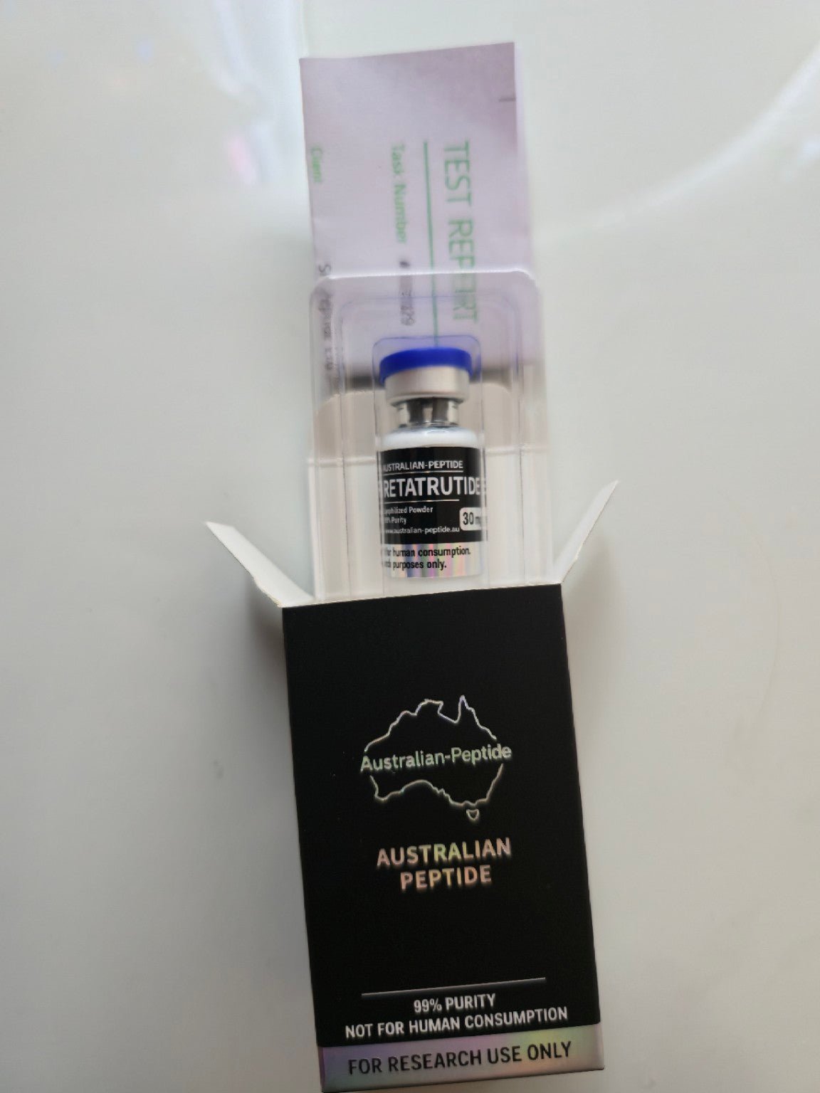 Retatrutide 30mg Research Peptide | Research Grade | 99% Purity - Australian-peptide