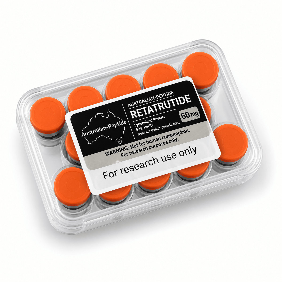 Retatrutide 60mg — Bulk 10-Pack Pre-Order - Australian-peptide