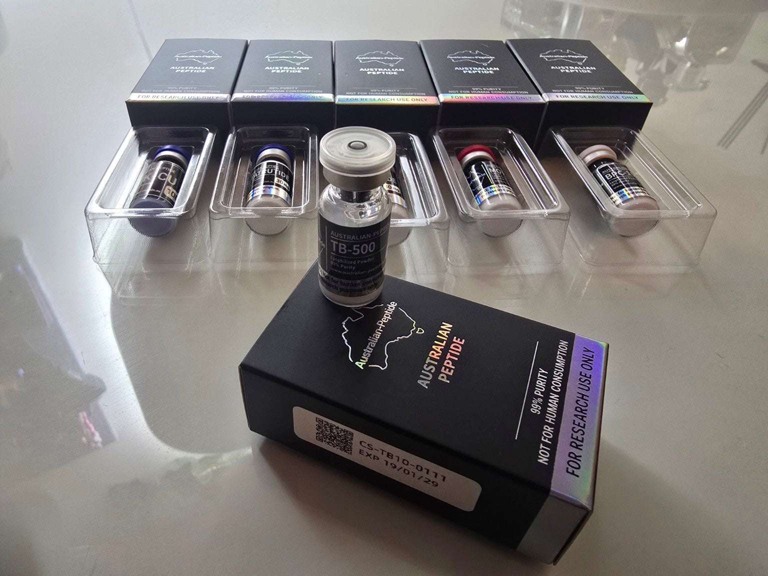 TB-500 10mg Research Peptide | Research Grade - Australian-peptide